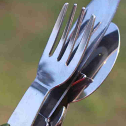 All in One Outdoor Camping Tableware Tool Set