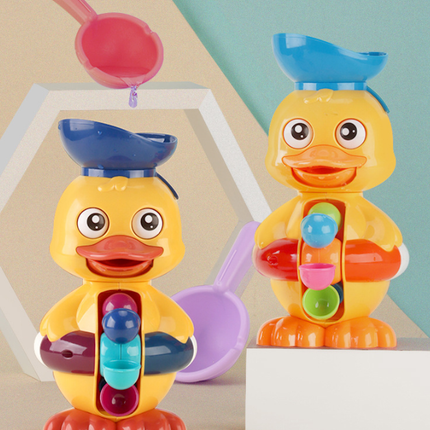 Duck Waterwheel Baby Bath Toy