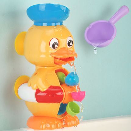 Duck Waterwheel Baby Bath Toy