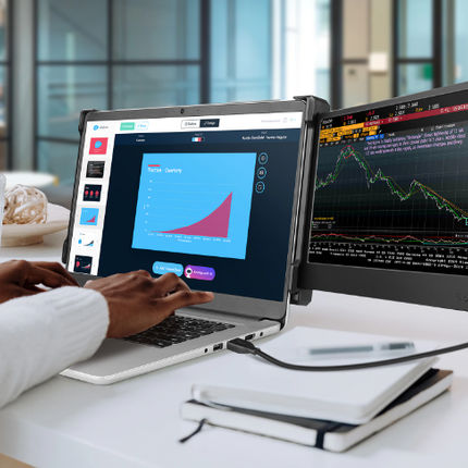 Smart Portable Laptop Monitor Extender
