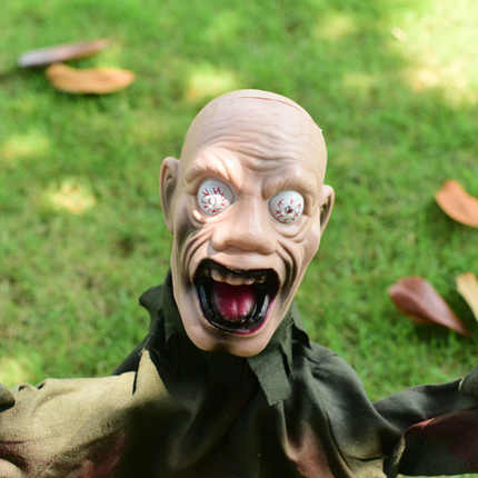 Scary Screaming Zombie Garden Halloween Decoration