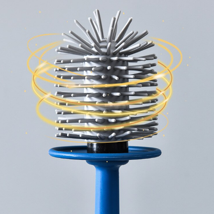 Wall-Mounted Toilet Cleaner Drainer Brush Set