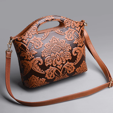 Luxury Vintage Genuine Leather Women Purse