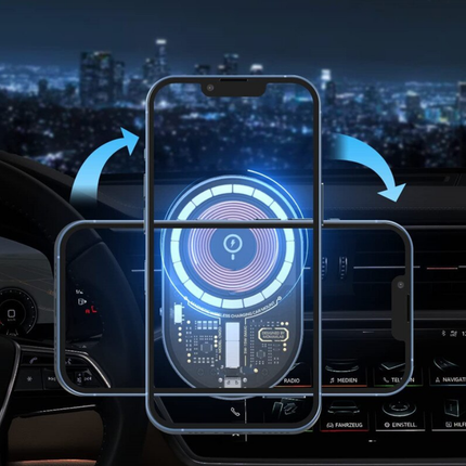Transparent Car Wireless Magnetic Phone Charger