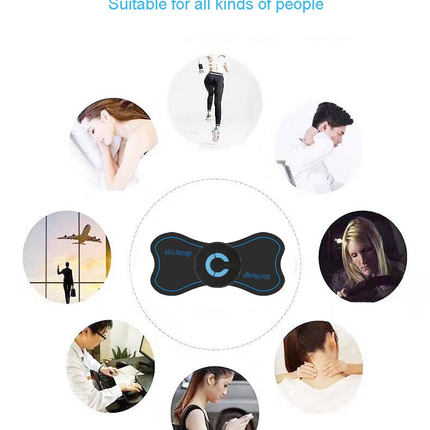 Mini Electric Body Neck Relief Massager