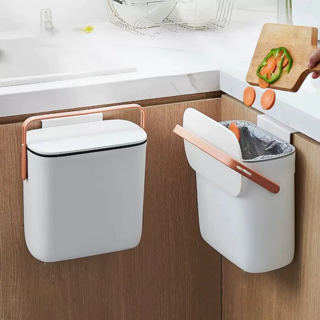 Wall-Mounted Modern Large Kitchen Trash Can