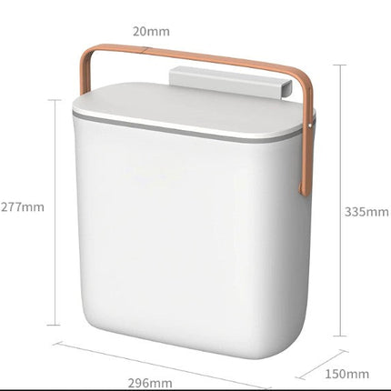 Wall-Mounted Modern Large Kitchen Trash Can