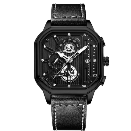 Wavefront Timely Square Waterproof Watch