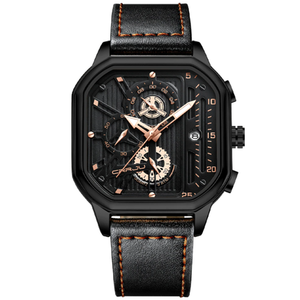 Wavefront Timely Square Waterproof Watch