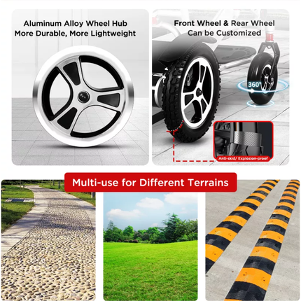 Smart Move Remote Control Foldable Electric Wheelchair