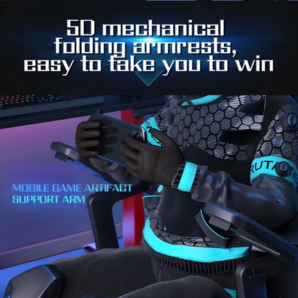5D Pro-Gamer Adjustable Gaming Chair