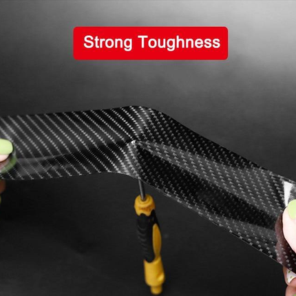 5D Carbon Fiber Car Door Sill Protector