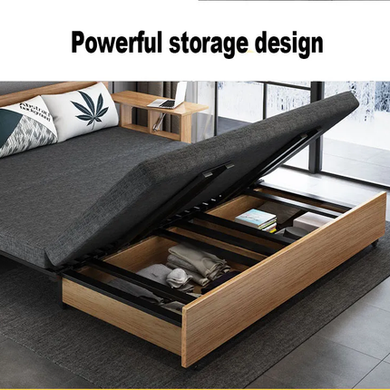 Desk Compact Multifunctional Wooden Minimalist Sofa Bed