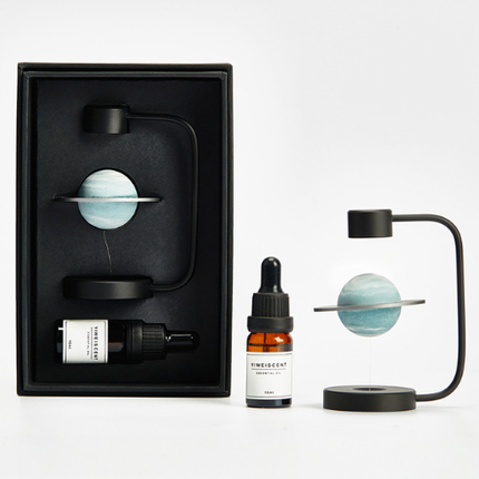 Levitating Saturn Cosmic Aromatherapy Table Decor