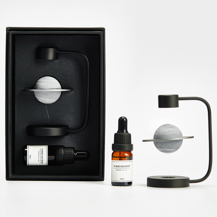 Levitating Saturn Cosmic Aromatherapy Table Decor
