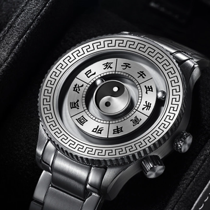 Magnetic Ying Yang Levitation Elegant Watch