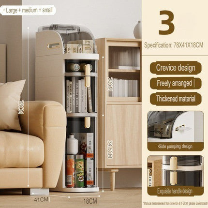 Multi-Layer Easy Organizer Corner Cabinet Rack