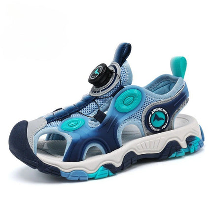 Breathable Easy Tie Laceless Kids Sneakers