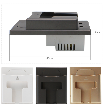 Wall Socket Wireless Phone Charger Holder