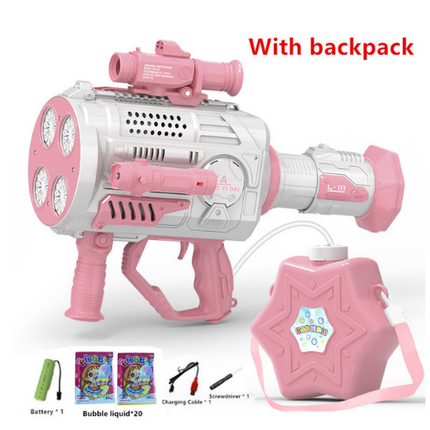 Galaxy Pack Large Capacity Bubble Gun Light