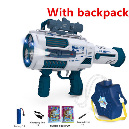 Galaxy Pack Large Capacity Bubble Gun Light