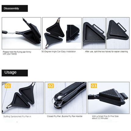 Japanese Style Double-Sided Sandwich Maker