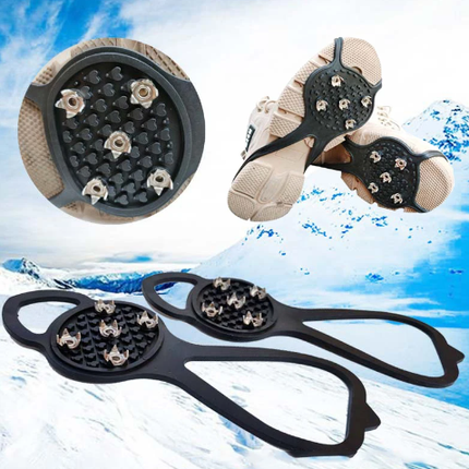 Non-Slip Hiking Snow Climbing Shoe Spike Grips