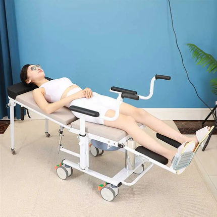 Elderly Transfer Easy Lift Hydraulic Adjustable Transformable Chair Bed