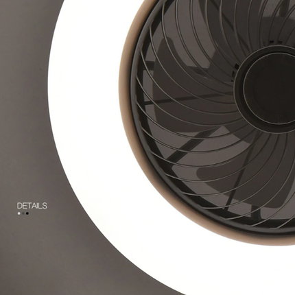 Silent Air Fan RC Invisible Blades Smart Ceiling Lamp