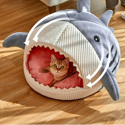 Sleepy Shark Portable Warm Pet House
