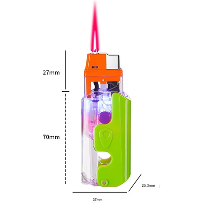 Flameless Fire Starter Retractable Windproof Lighter