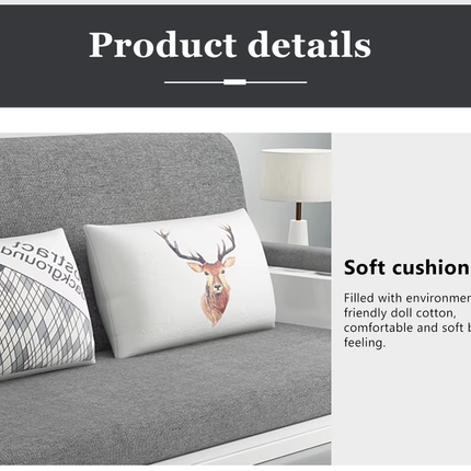 Retractable Minimalist Design Japanese Sofa Bed