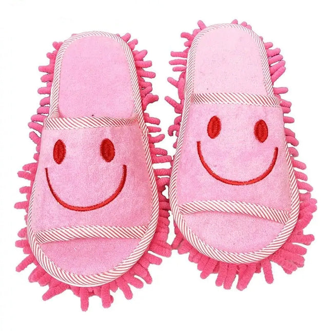 Home Helper Dust Cleaner Mop Slippers
