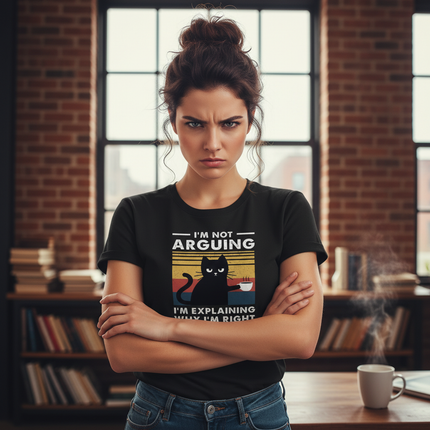 I Am Not Arguing Funny T-Shirt