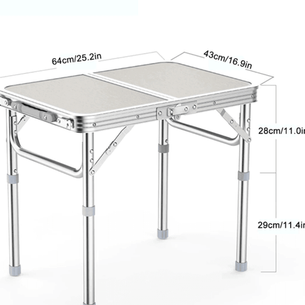 Outdoor Waterproof Adjustable Foldable Picnic Table Set