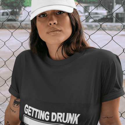 Getting Drunk Funny T-Shirts