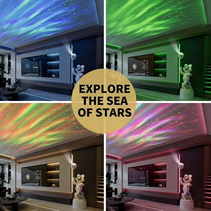 Astronaut Bluetooth Speaker Galaxy Projector Lamp
