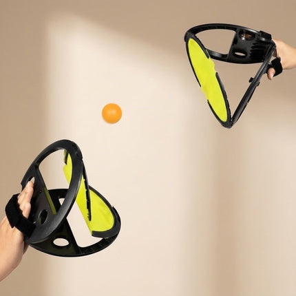 Interactive Racket Throw And Catch Ball Game