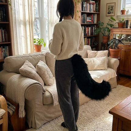Fox Tail Adjustable Belt
