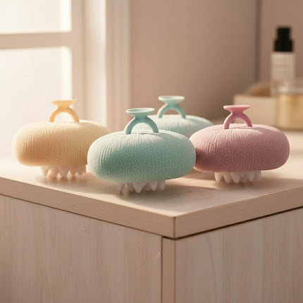 Sunflower Inspired Shower Massage Sponge