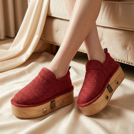 Natural Wood Herbal Heat Circulation Therapy Boots