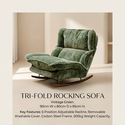 Tatami Minimal Foldable Floor Recliner Sofa