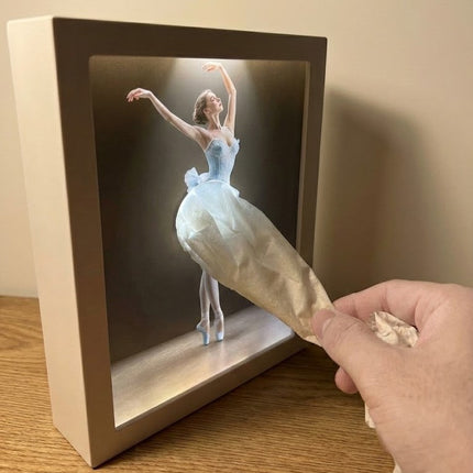 Ballet Girl Lighted Tissue Box