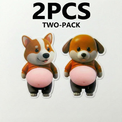 Chubby Shiba Silicone Sticker Protector