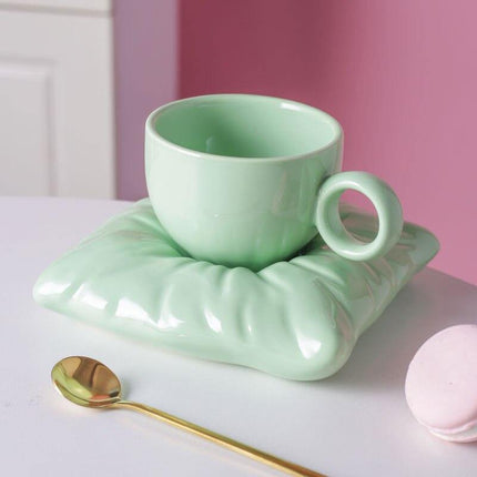 Lazy House Ceramic Coffee Mug Set