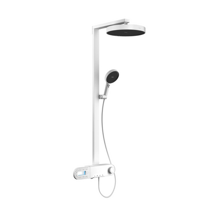 Ultra Rain Matte Wall Mounted Brass Rainfall Shower Set