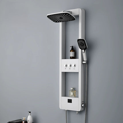 Smart Digital Display Elegant Rainfall Shower Set