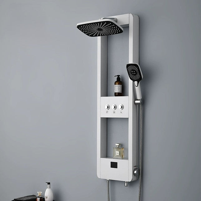 Smart Digital Display Elegant Rainfall Shower Set