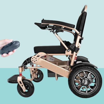 Remote Control Foldable Electric Safe Wheelchair