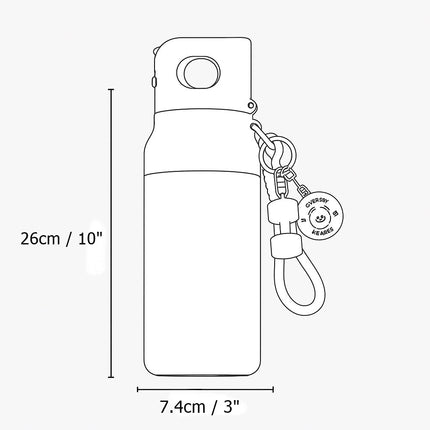 Travel-Ready Double Wall Sport Thermos